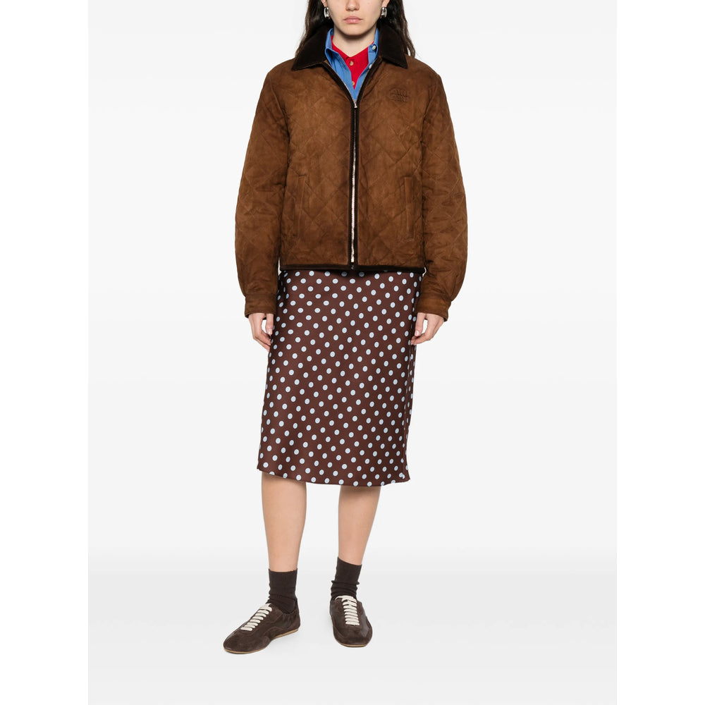 Miu Miu Brown Jackets - Bomber Jackets Women