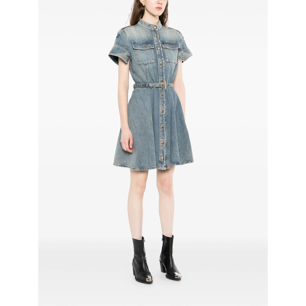 Alexander Mcqueen Blue Dresses - Day Dresses Women
