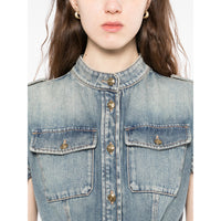Alexander Mcqueen Blue Dresses - Day Dresses Women