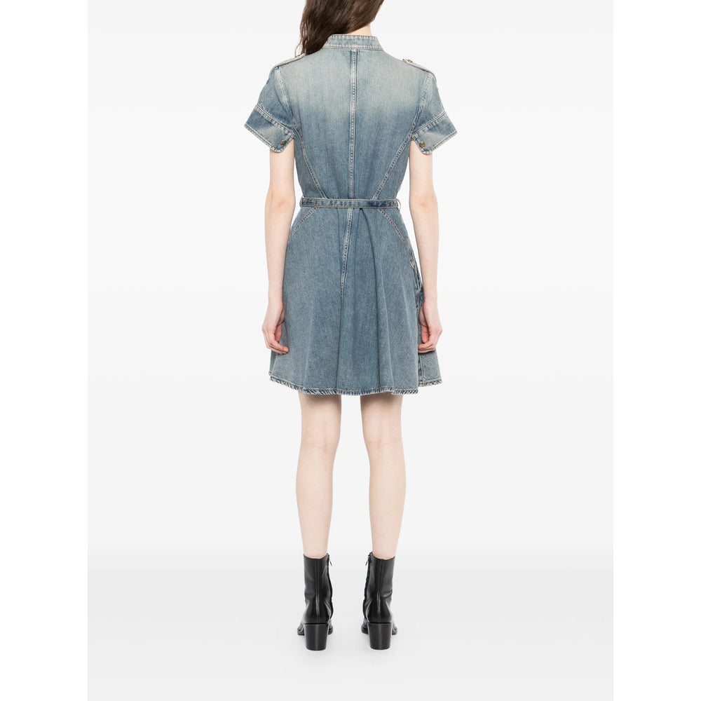 Alexander Mcqueen Blue Dresses - Day Dresses Women