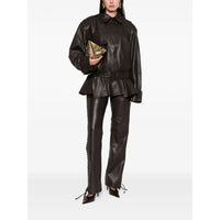 Rotate Brown Jackets - Leather Jackets Women