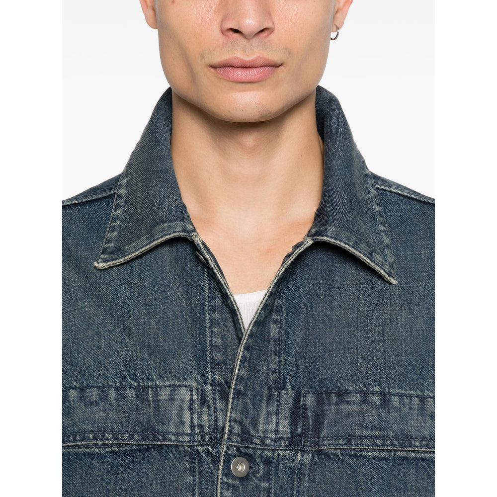 Jil Sander Blue Jackets - Denim Jackets Men