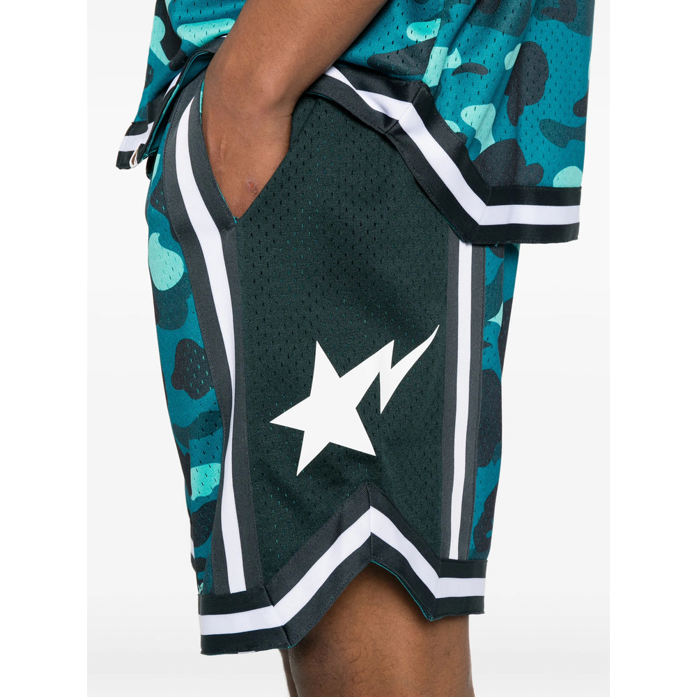 A Bathing Ape® Green Shorts - Track & Running Shorts Men
