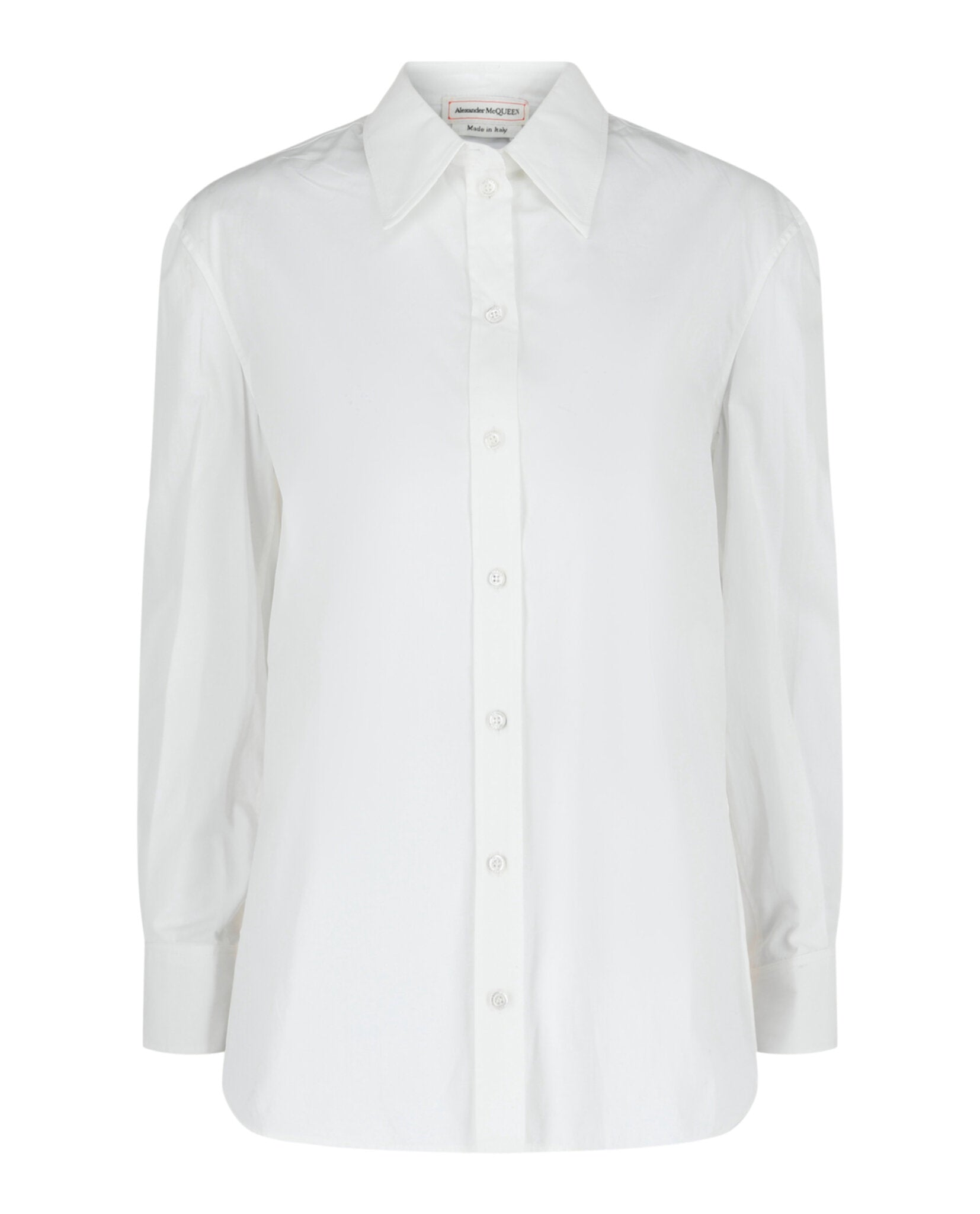 Alexander McQueen Womens Classic Cotton Men's Dress Shirt