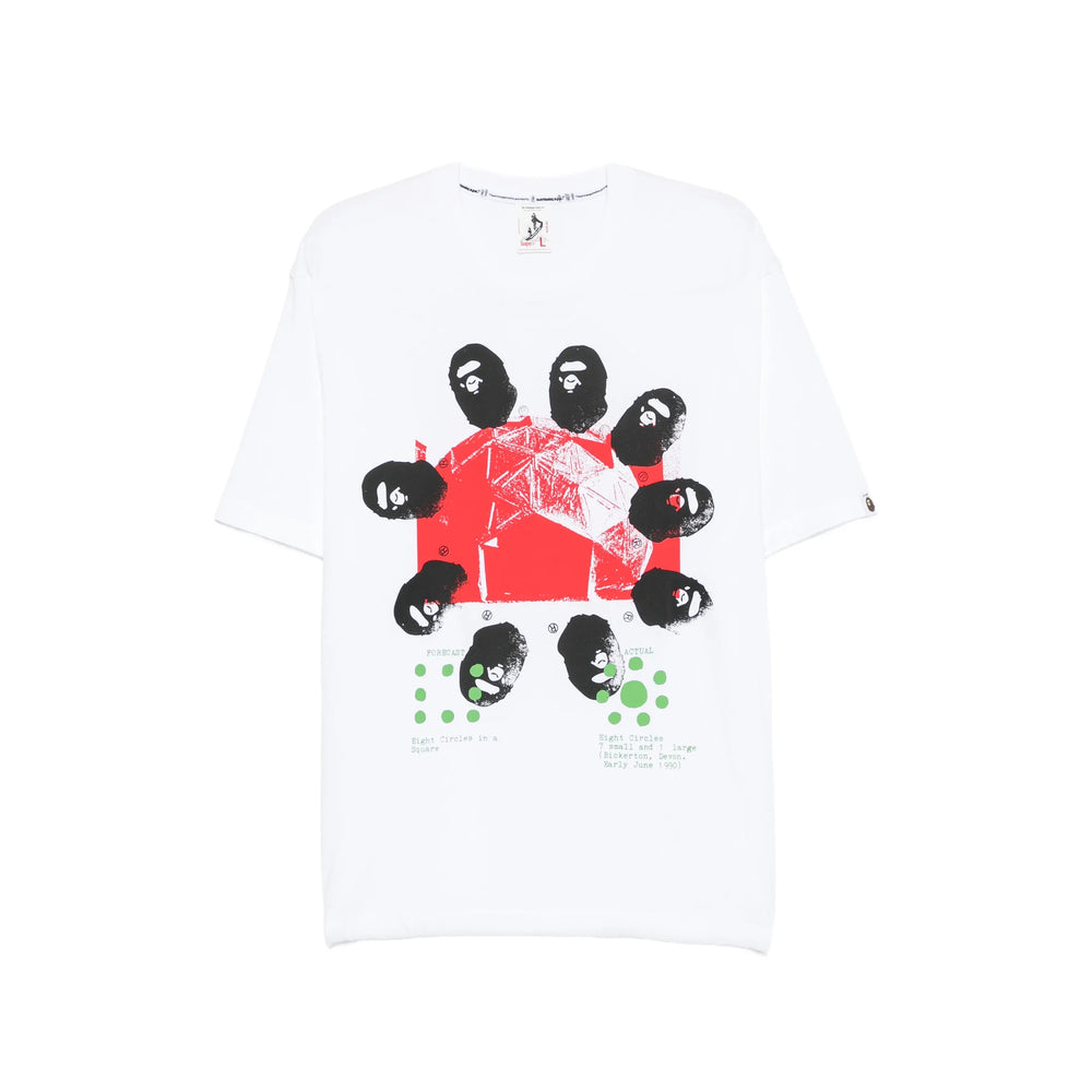 A Bathing Ape® White Performance Tops - Performance T-Shirts & Vests Men