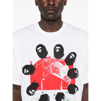 A Bathing Ape® White Performance Tops - Performance T-Shirts & Vests Men