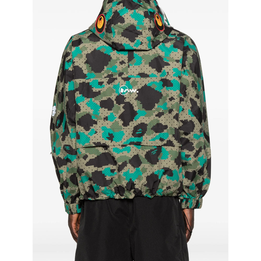 A Bathing Ape® Green Performance Jackets - Lightweight Jackets Men