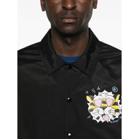 Kenzo Black Jackets - Shirt Jackets Men