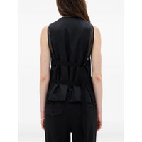 Ann Demeulemeester Black Jackets - Waistcoat & Gilets Women
