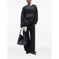 Ann Demeulemeester Ann Demeulemeester Black Trousers - Palazzo Pants Women