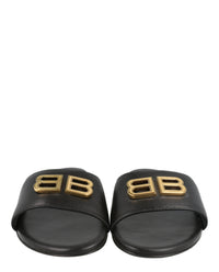 Balenciaga Womens Groupie BB Sandals