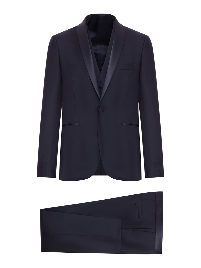 Tagliatore Men Bruce Wool Tuxedo