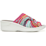 Smile II Womens Slip On Wedge Sandals