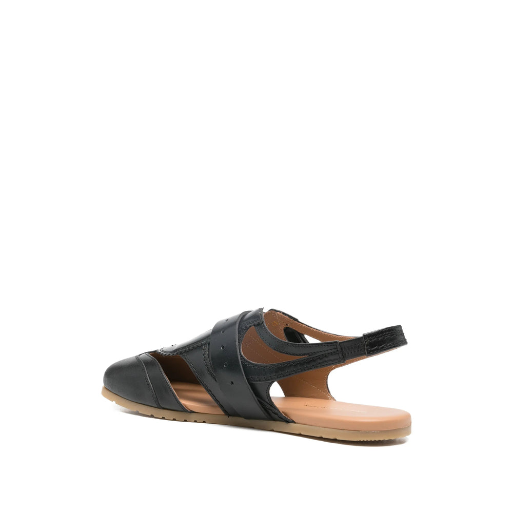 Dries Van Noten Black Sandals Men