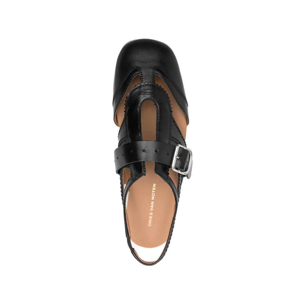 Dries Van Noten Black Sandals Men