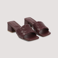 Bottega Veneta Kitten Heel Mule Sandal Women