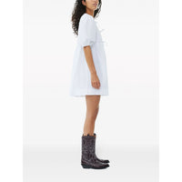 Ganni Ganni White Dresses - Day Dresses Women