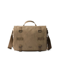 Prada Neutrals Messenger Bags Men