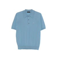Prada Blue Polo Shirts Men