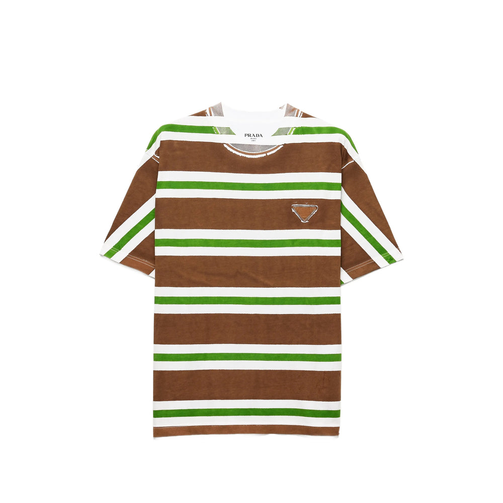 Prada Brown T-Shirts & Vests - T-Shirts Men