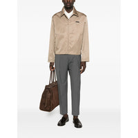 Prada Neutrals Jackets - Lightweight Jackets Men