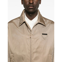 Prada Neutrals Jackets - Lightweight Jackets Men