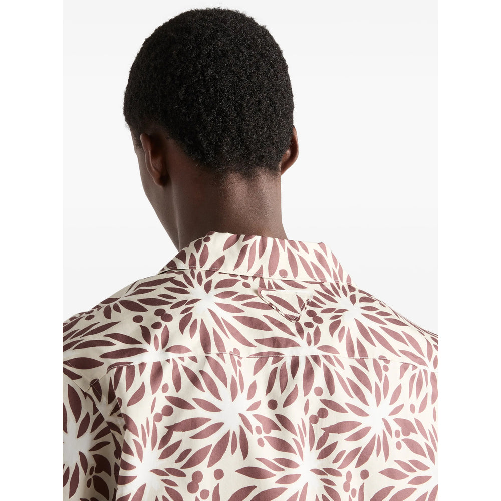 Prada Neutrals Shirts Men