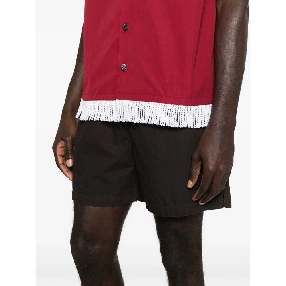 Prada Red Shirts Men