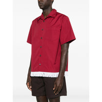 Prada Red Shirts Men