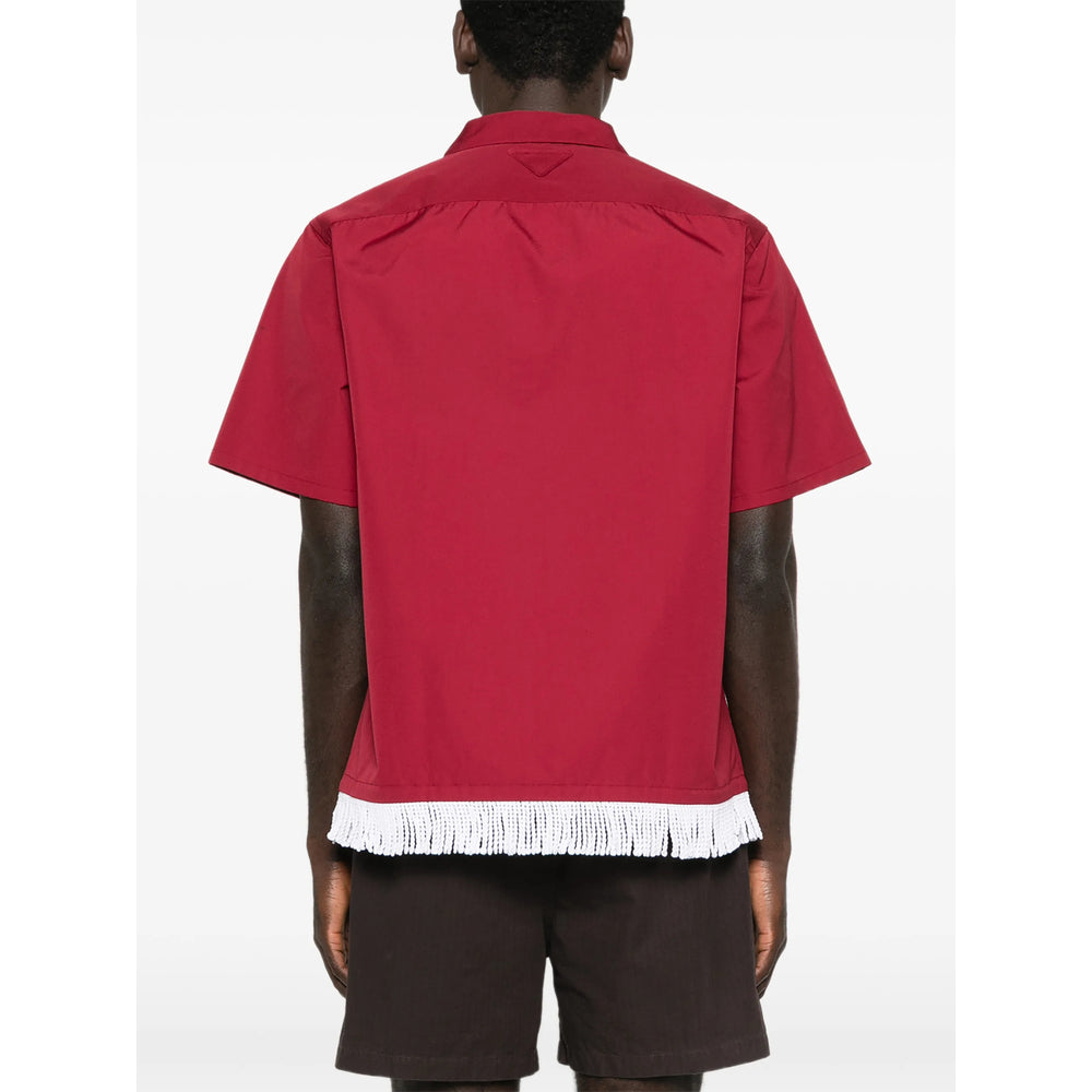 Prada Red Shirts Men