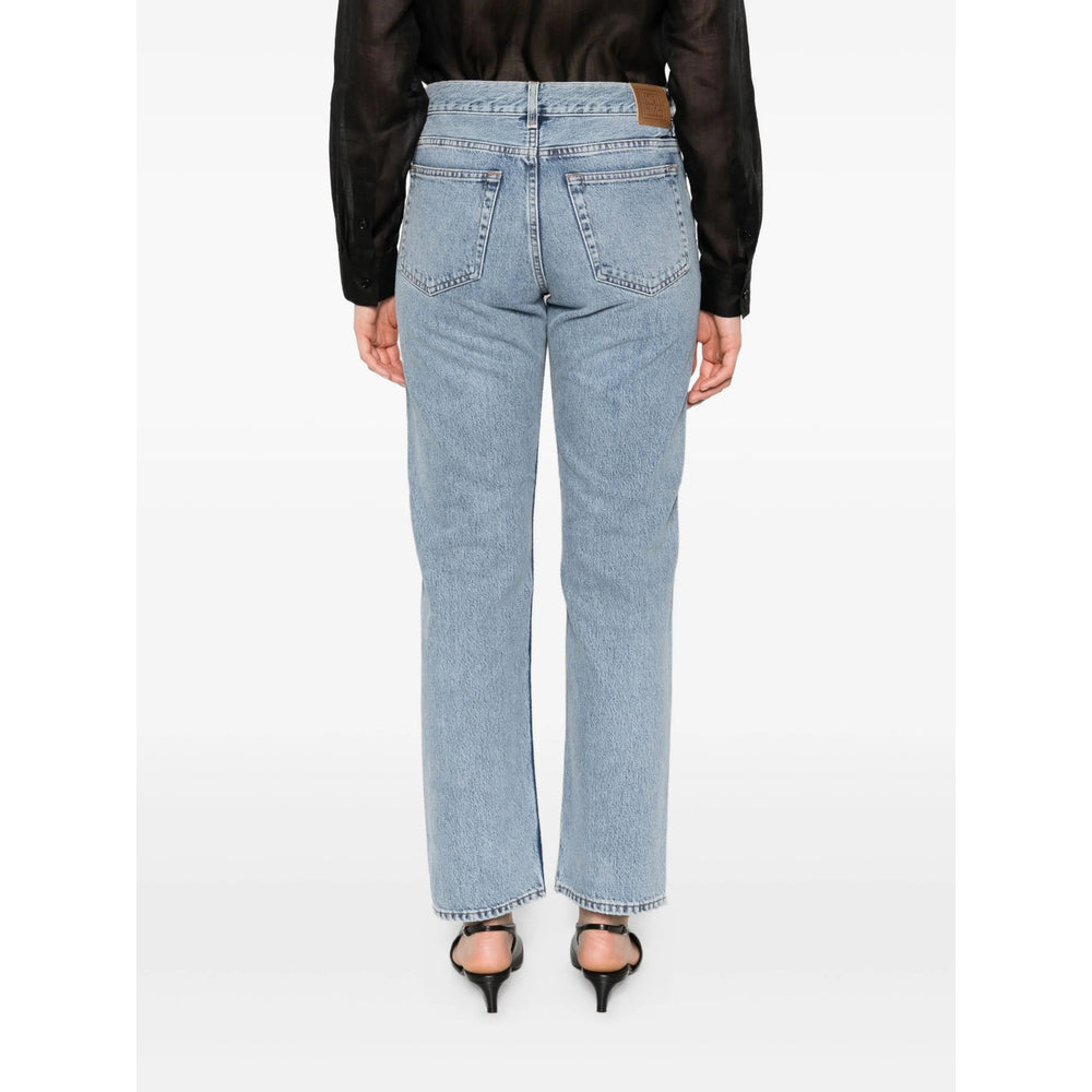 Toteme Toteme Blue Denim - Straight-Leg Jeans Women