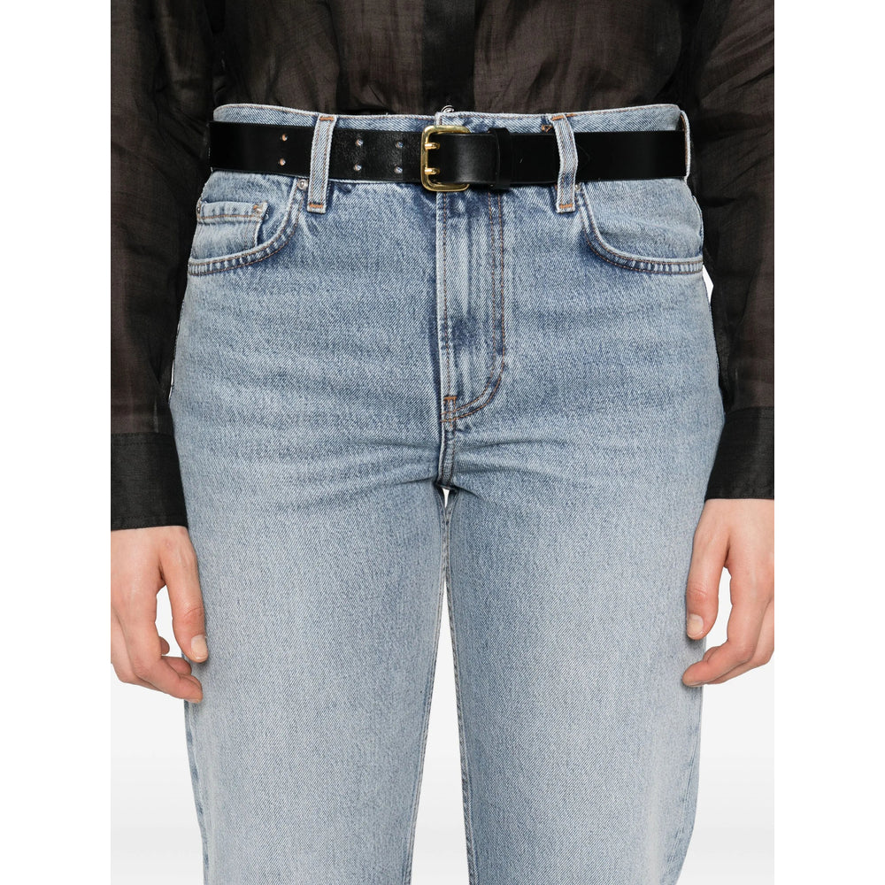 Toteme Toteme Blue Denim - Straight-Leg Jeans Women