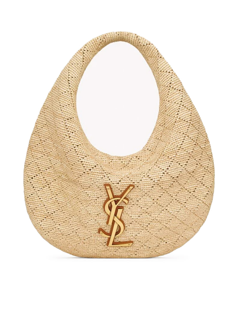 Saint Laurent Saint Laurent Women Icare Raffia Hobo Bag