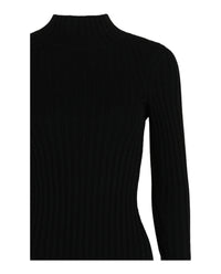 Balenciaga Womens Flat Knit Stretch Wool Mini Dress