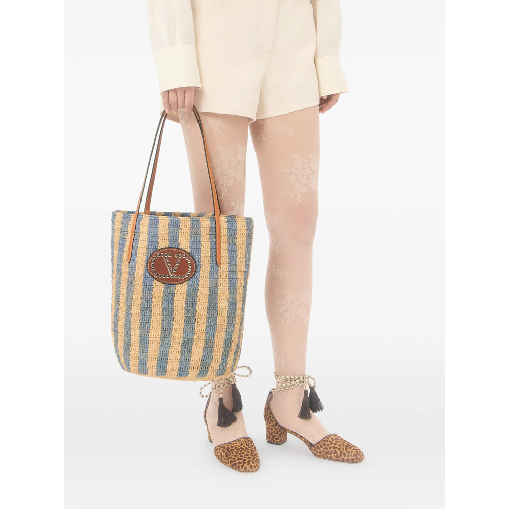Valentino Garavani Valentino Garavani Blue Tote Bags Women