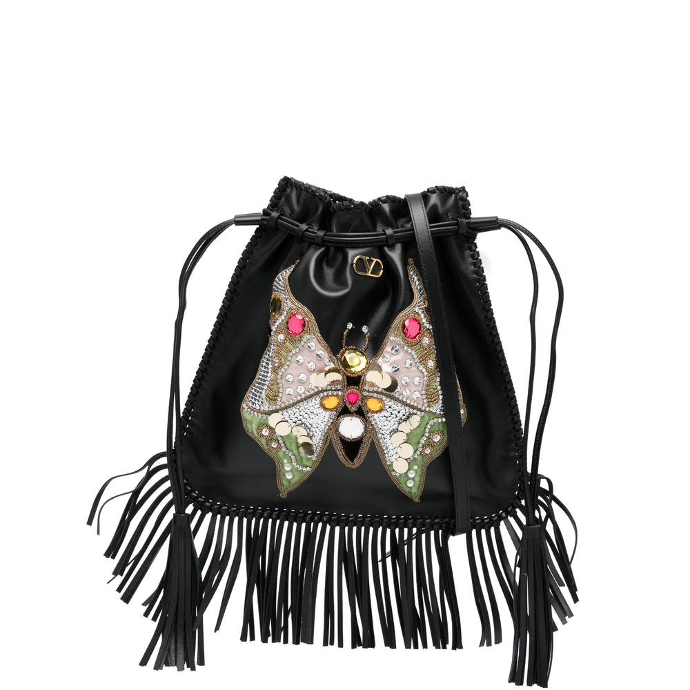 Valentino Garavani Valentino Garavani Black Shoulder Bags Women