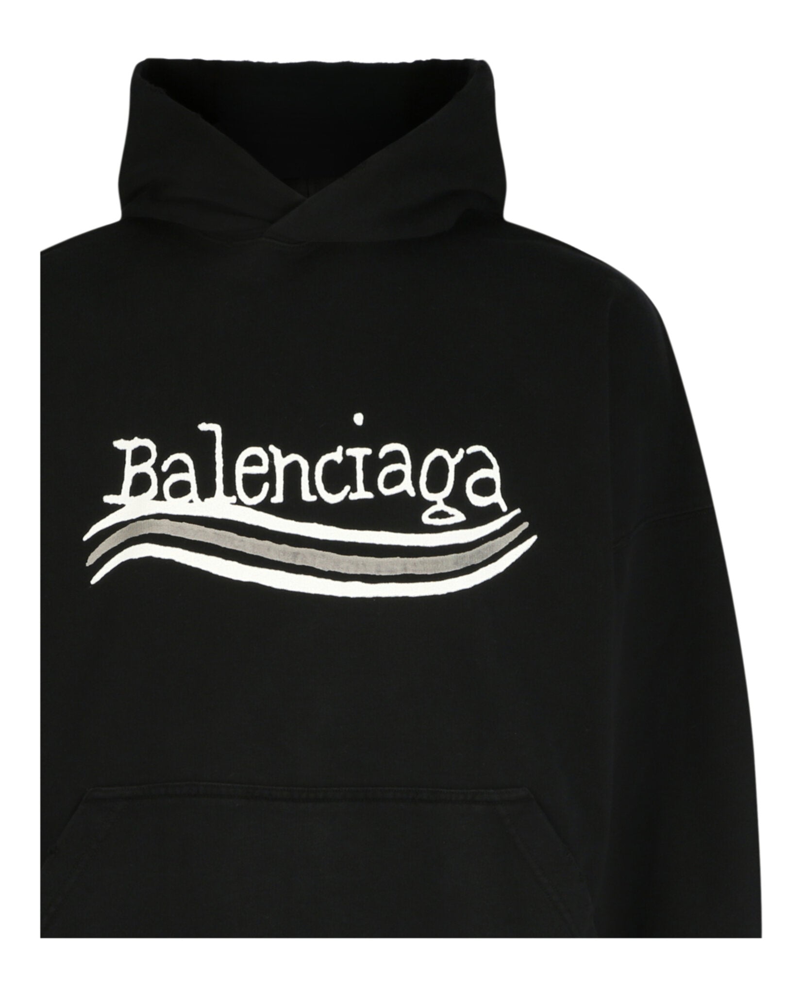 Balenciaga Balenciaga Mens Hand Drawn Political Campaign Hoodie