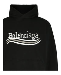 Balenciaga Balenciaga Mens Hand Drawn Political Campaign Hoodie