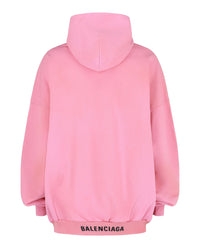 Balenciaga Balenciaga Womens Oversized Aged Hoodie