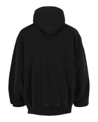 Balenciaga Unisex-Adult Logo Embroidered Oversized Hoodie