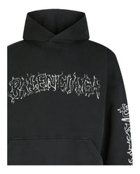 Balenciaga Balenciaga Mens DIY Metal Logo Hoodie