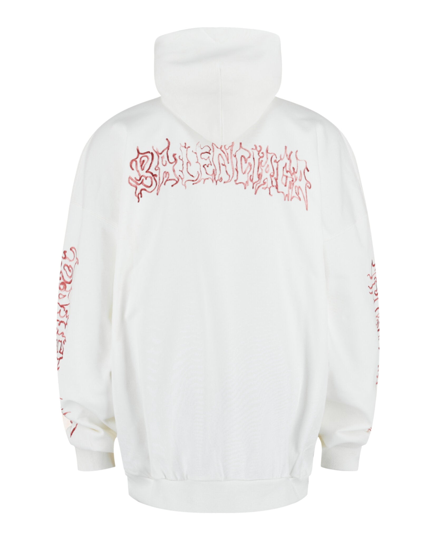 Balenciaga Balenciaga Mens DYI Metal Outline Metal Hoodie