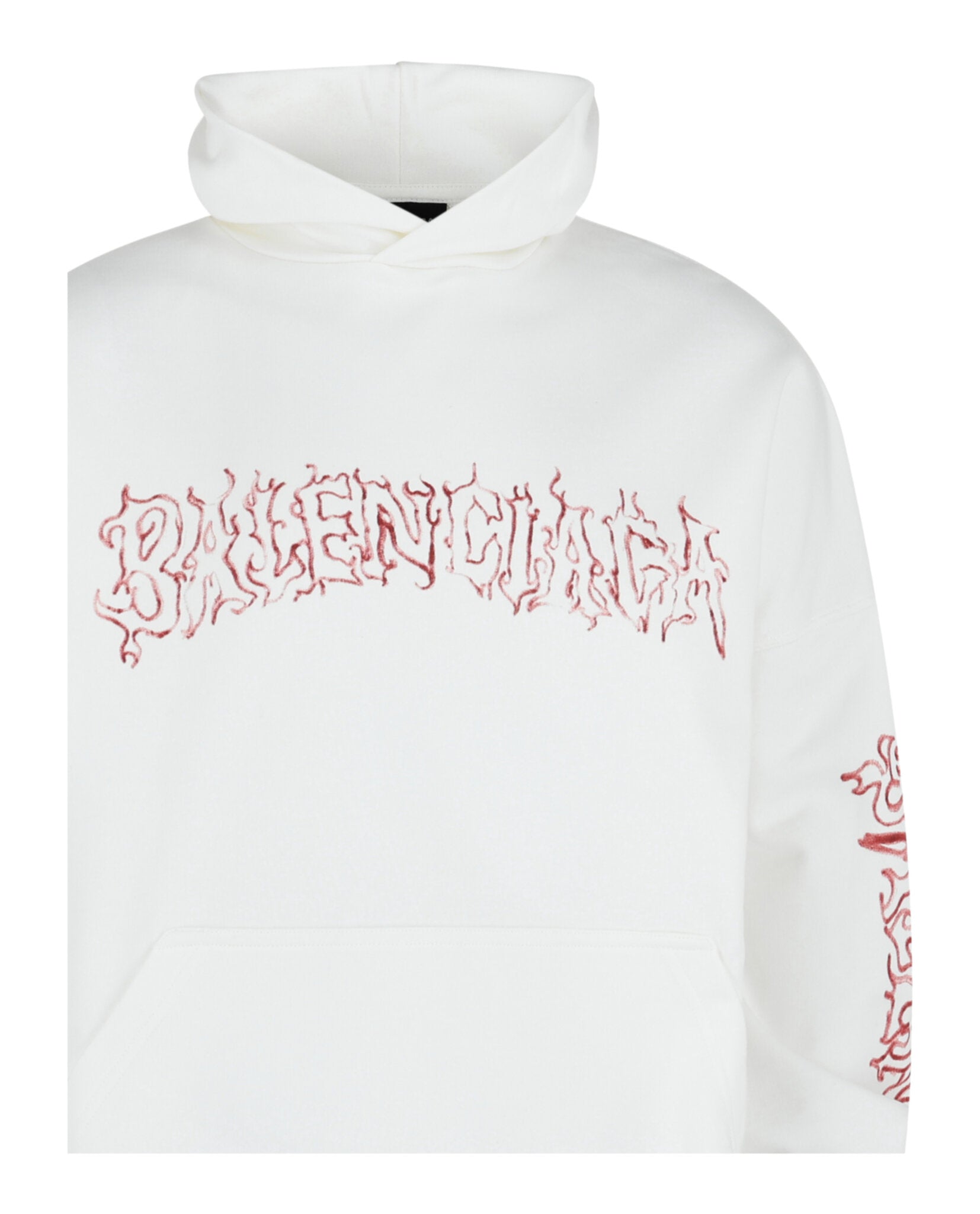 Balenciaga Balenciaga Mens DYI Metal Outline Metal Hoodie