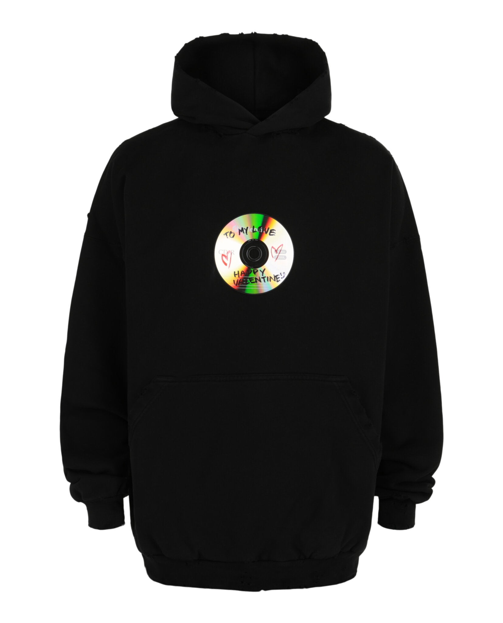 Balenciaga Balenciaga Mens Val To My Love Hoodie