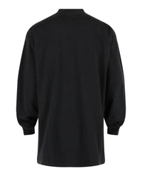 Balenciaga Unisex-Adult Oversized Embroidered Long Sleeve T-Shirt