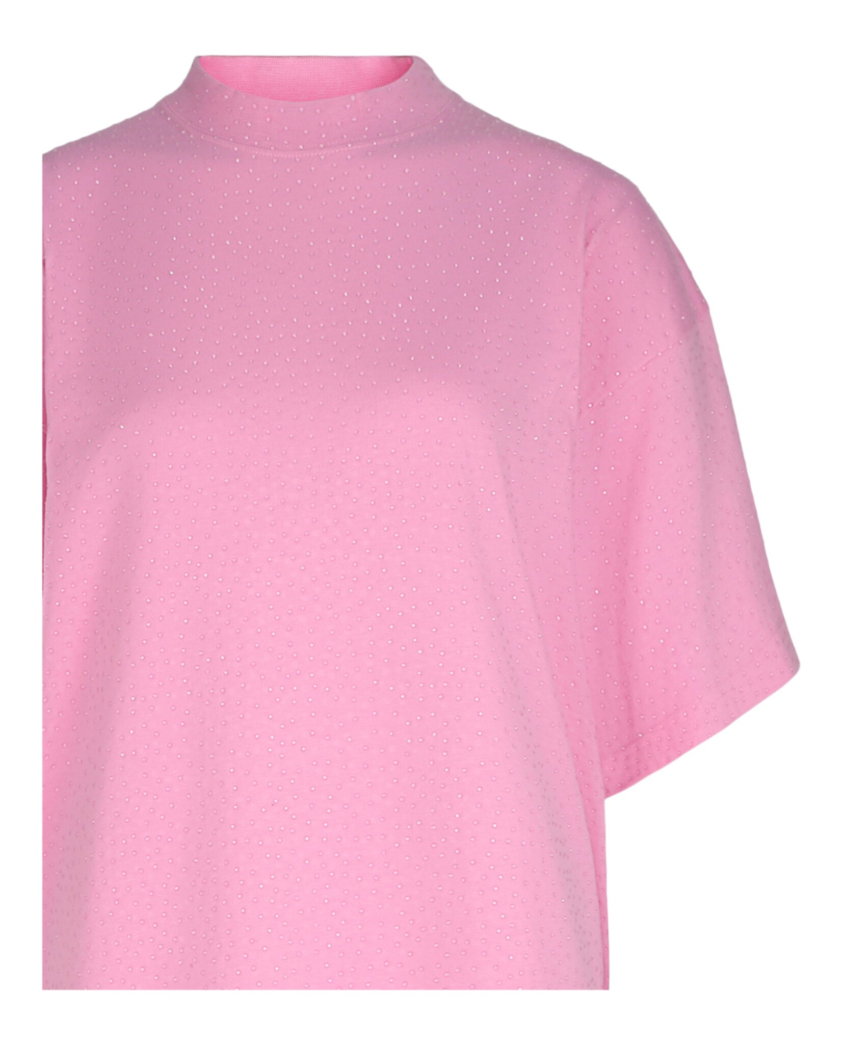 Balenciaga Balenciaga Womens Paris Strass Vintage Oversized T-Shirt