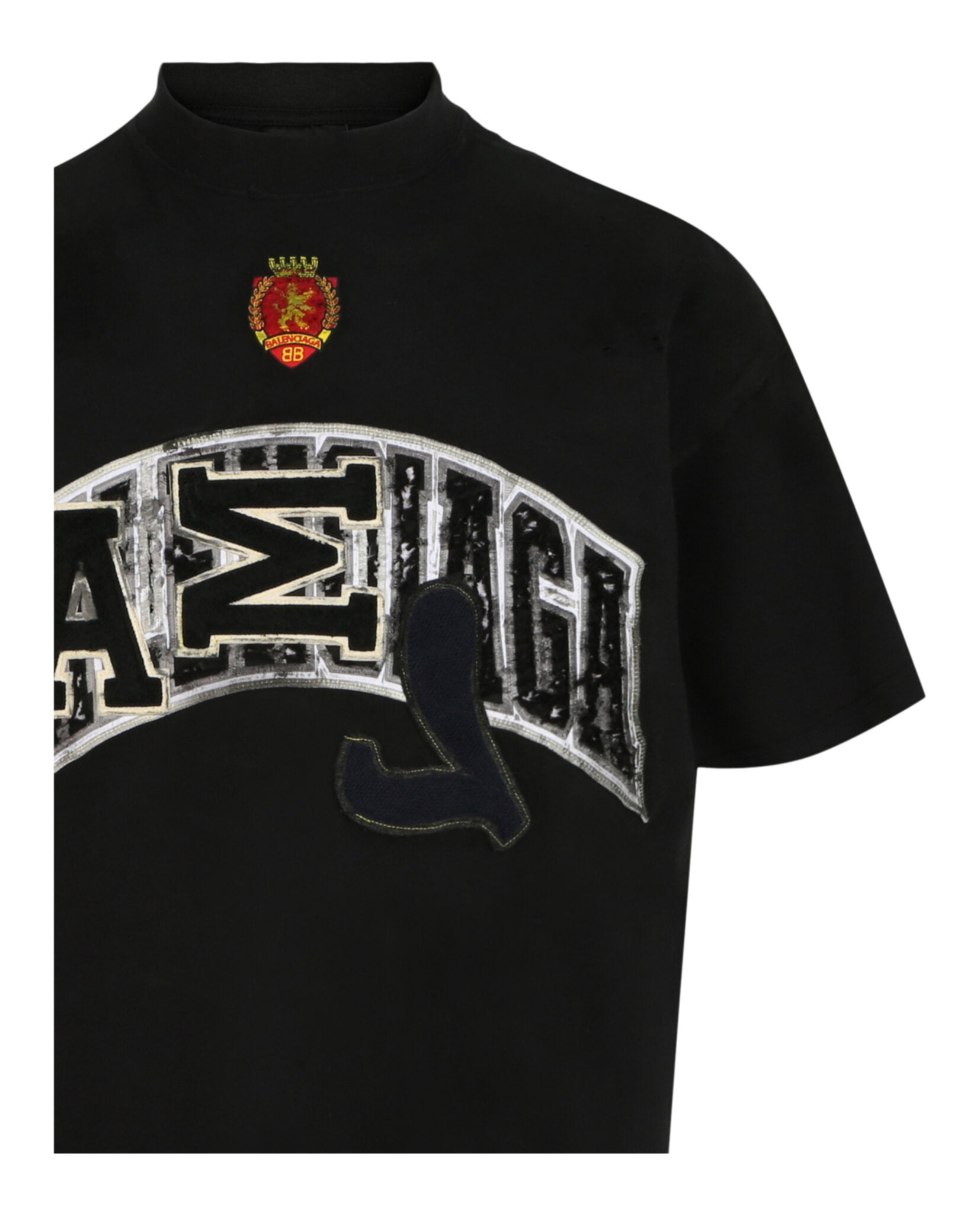 Balenciaga Mens Oversized Skater T-Shirt