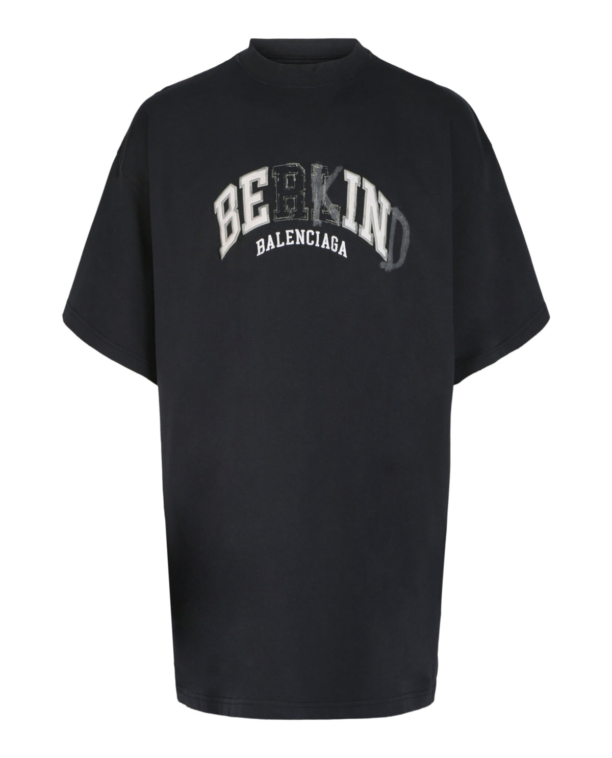 Balenciaga Mens Be Kind Oversized T-Shirt