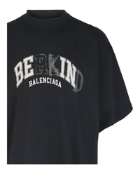 Balenciaga Mens Be Kind Oversized T-Shirt
