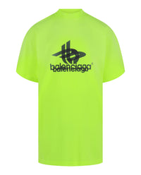 Balenciaga Balenciaga Mens Layered Sports Logo T-Shirt